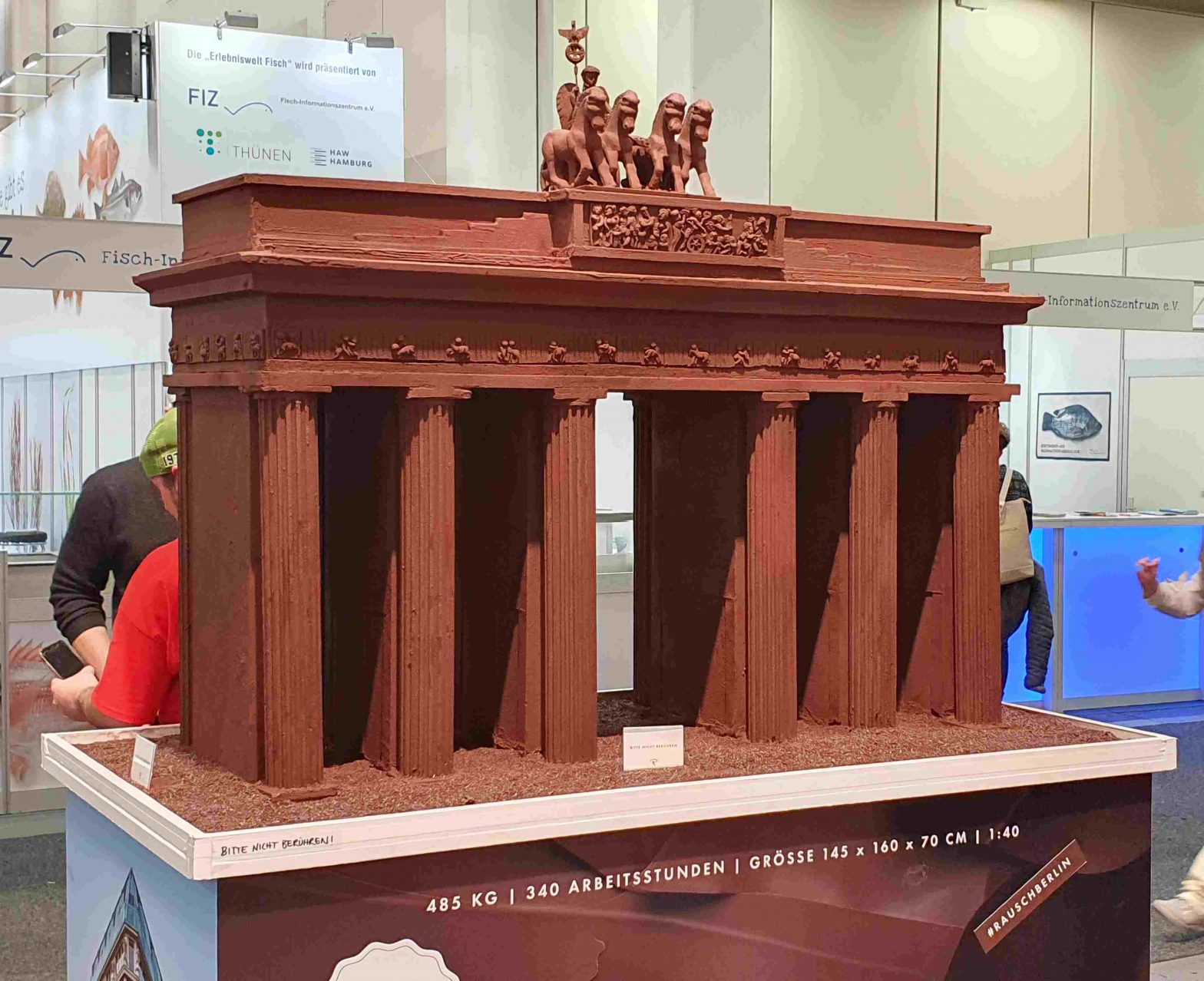Brandenburger Tor aus Schokolade